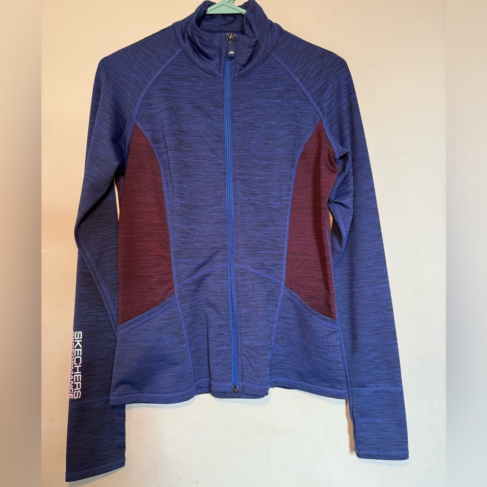 Women’s Skechers Performance Blue Jacket Size M